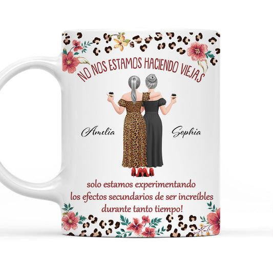 No nos estamos haciendo viejos - Taza de café personalizada