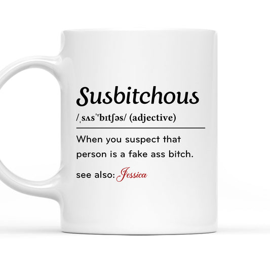 Word Of The Day - Personalized Custom Coffee Mug