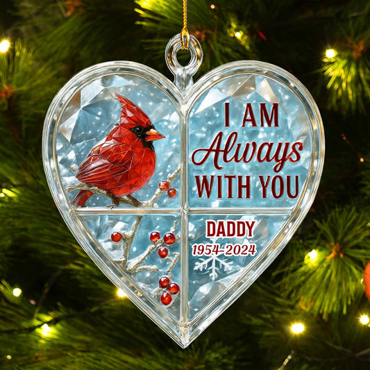 Gone But Near - Personalized Custom Acrylic Ornament