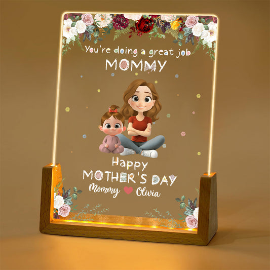 Great Mommy - Personalized Custom Night Light