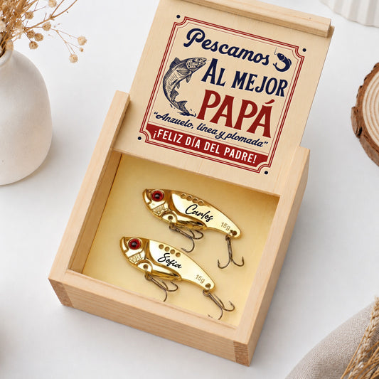 Anzuelo, Línea y Plomada - Señuelo de Pesca Personalizado