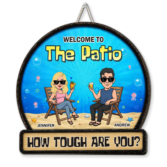 Welcome To Fun Central - Personalized Custom Wood Sign