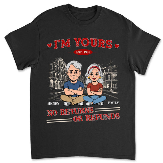 No Refund Retro - Personalized Custom Shirt