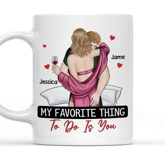 It Started With A Message - Personalized Custom Coffee Mug