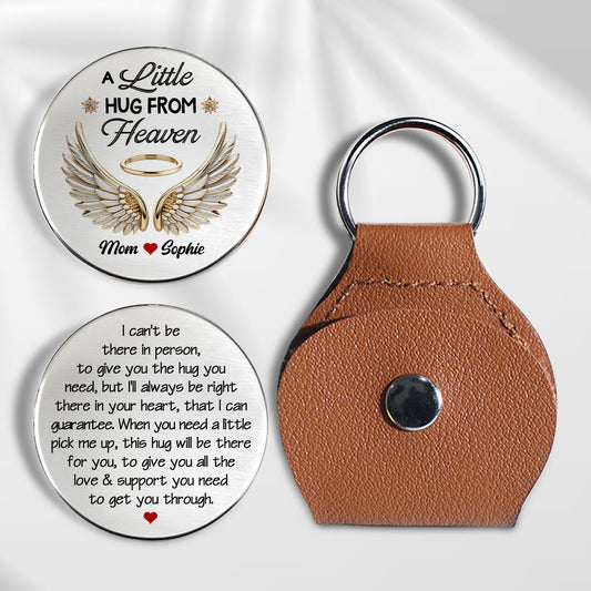 Always Be Right There In Your Heart - Personalized Custom Pocket Hug