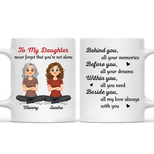 Beside You - Personalized Custom Coffee Mug