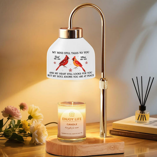 My Mind Misses You - Personalized Custom Candle Warmer Lamp