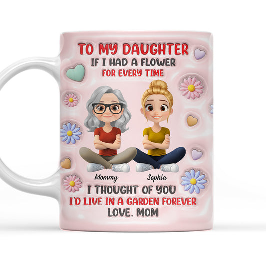 A Garden Full Of Love - Personalized 3D Inflated Effect Mug