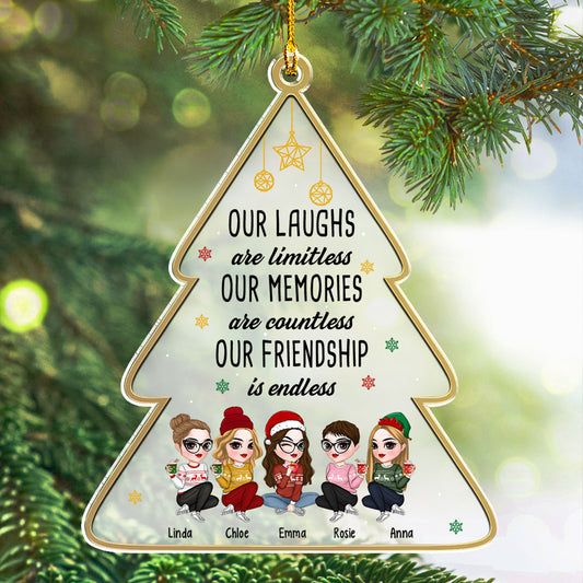 Not Just Friends - Personalized Custom Acrylic Ornament