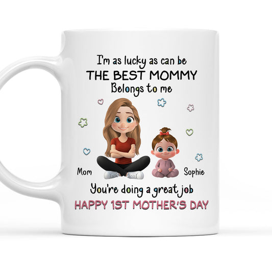 I Am Lucky - Personalized Custom Coffee Mug