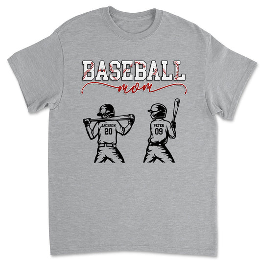 Baseball Mom Grandma - Personalized Custom Shirt