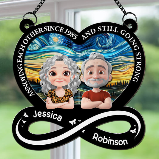 My Love For You - Personalized Suncatcher