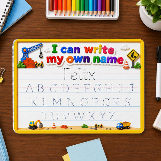 Write My Own Name - Personalized Custom Acrylic Tracing Board