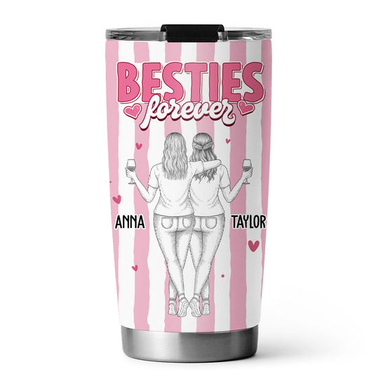 Bestie Make Life Cuter - Personalized Custom Tumbler