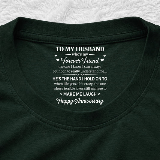 My Forever Love - Personalized Custom Inside Neck Print T-Shirt