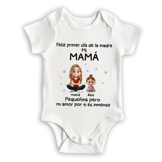 Nuestro primer Día de la Madre - Body de bebé personalizado