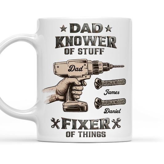 Fixer Of Things - Personalized Custom Coffee Mug