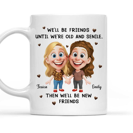 Same Friends Different Memories - Personalized Custom Coffee Mug
