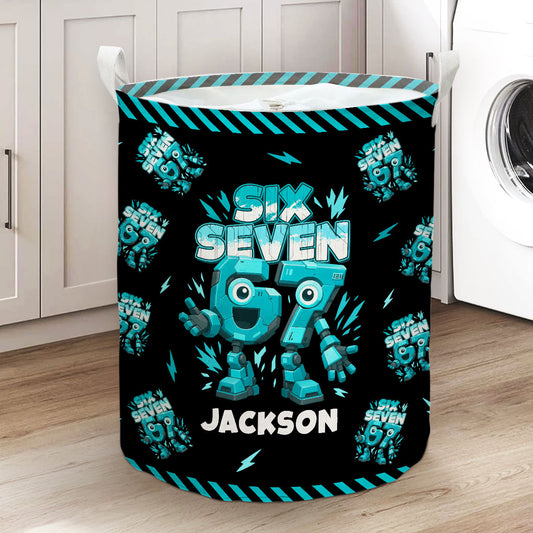 Six Seven - Personalized Custom Laundry Basket