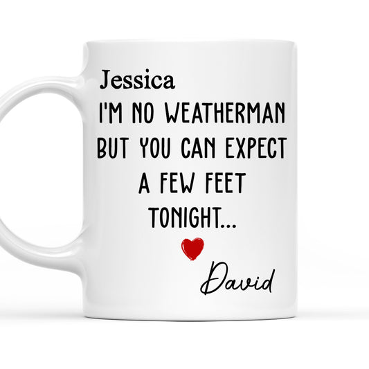 The Forecast Predicts A Surprise - Personalized Custom Coffee Mug