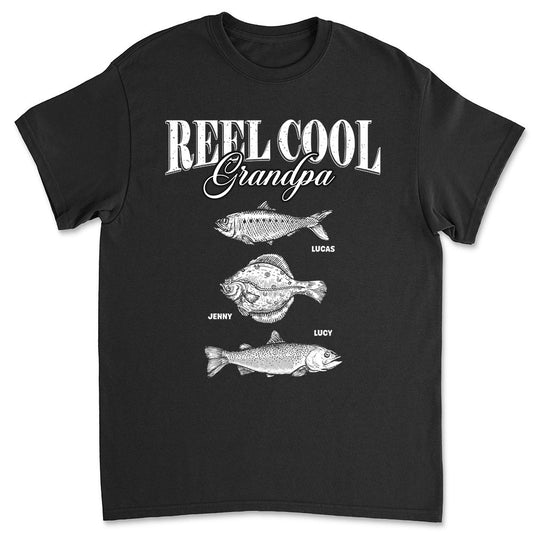 Cool Dad Big Catches - Personalized Custom Shirt