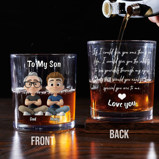 You Are Special - Personalized Custom Whiskey Glass 