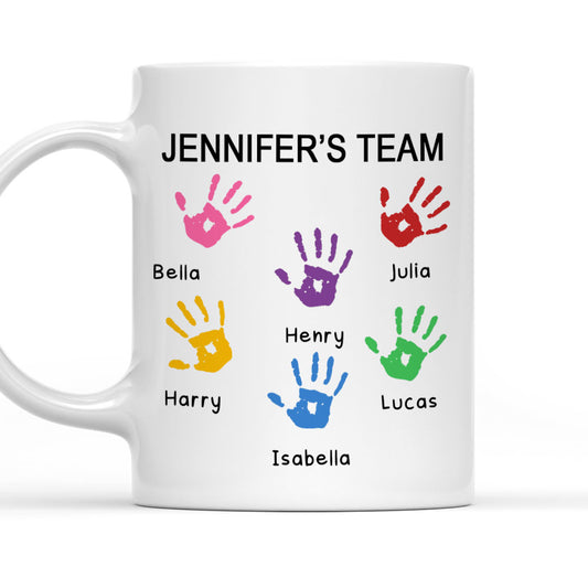 Team Spirit - Personalized Coffee Mug
