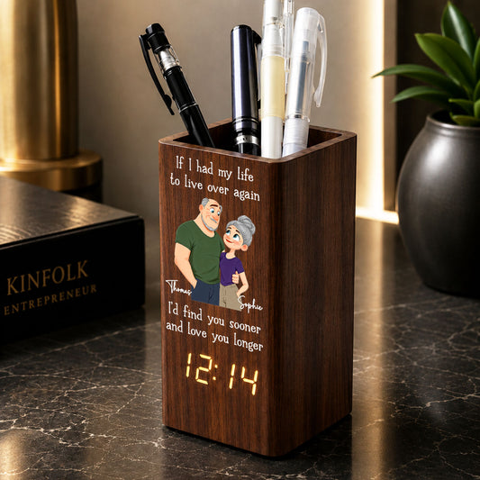 Love You So Much - Personalized Custom Pen Holder