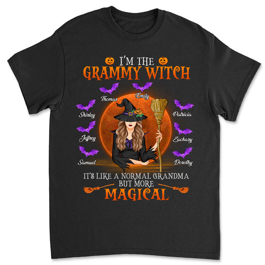 I Am A Grandma Witch - Personalized Shirt