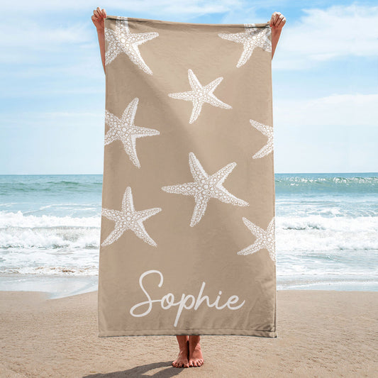 Summer Getaway - Personalized Custom Beach Towel