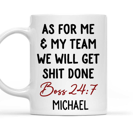 Team Of Legends In Action - Personalized Custom Coffee Mug