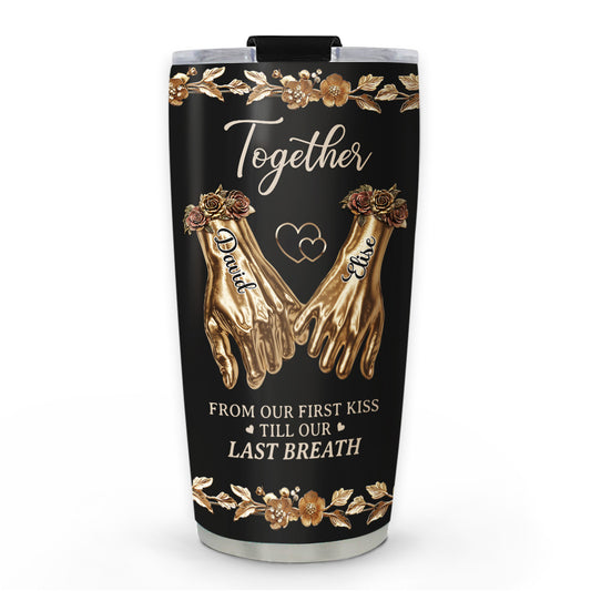 Romantic Anniversary Heart - Personalized Custom Tumbler