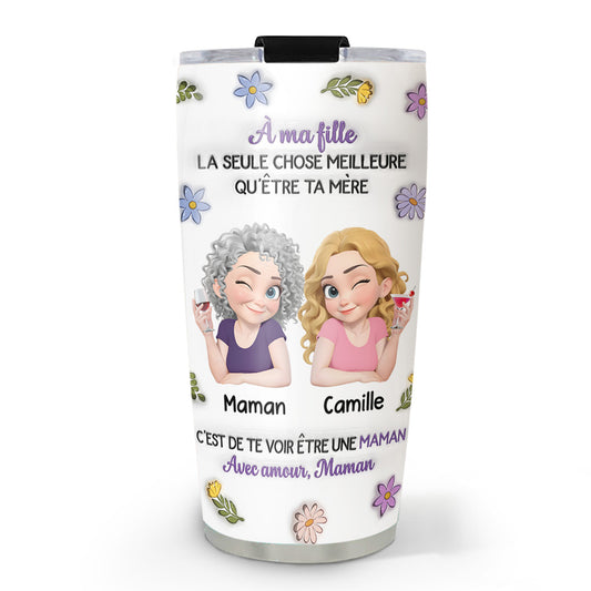 Personnages Cartoon Liés Ensemble - Gobelet Personnalisé avec Effet 3D Gonflé