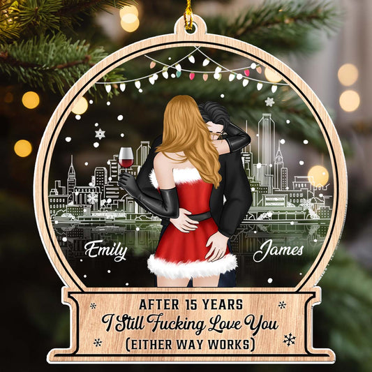 Thanks For All - Personalized Custom Acrylic Ornament