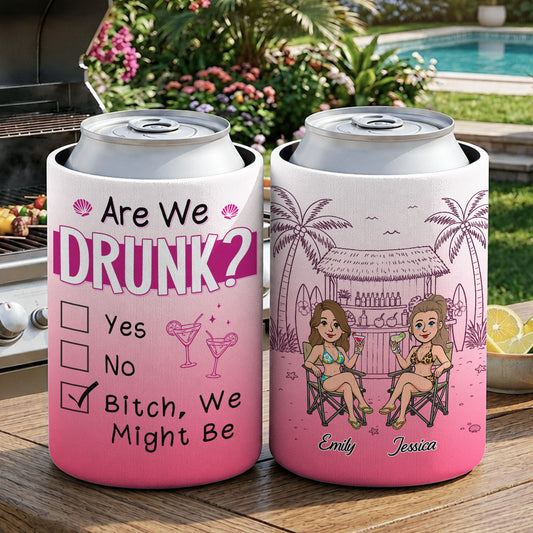 We Might Be - Personalized Skinny Can Cooler