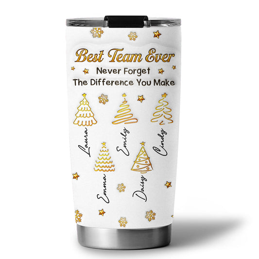 Best Team - Personalized Custom Tumbler
