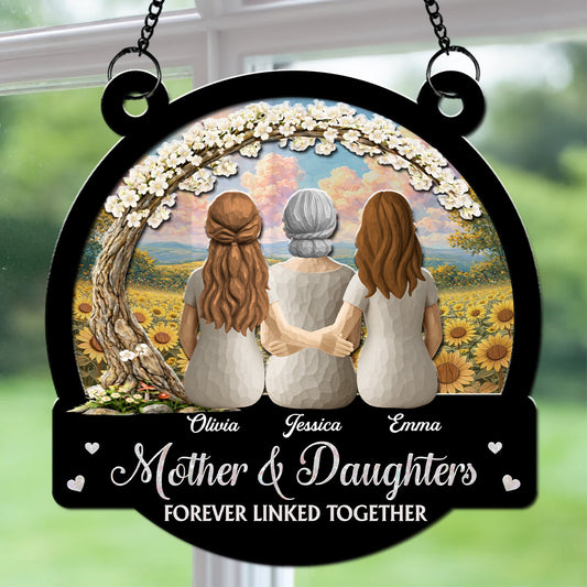 Forever Linked Together - Personalized Custom Suncatcher