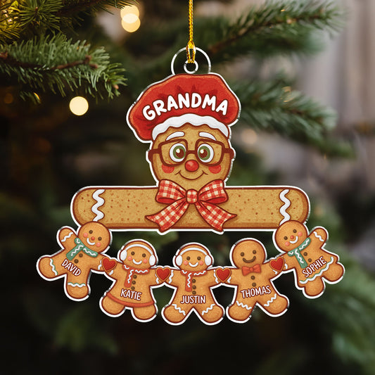 Baked With Love - Personalized Custom Acrylic Ornament 