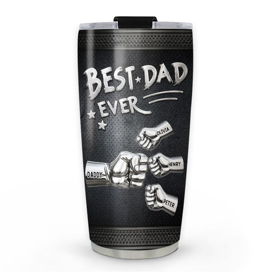 Best Dad New Style - Personalized Custom 3D Inflated Effect Tumbler