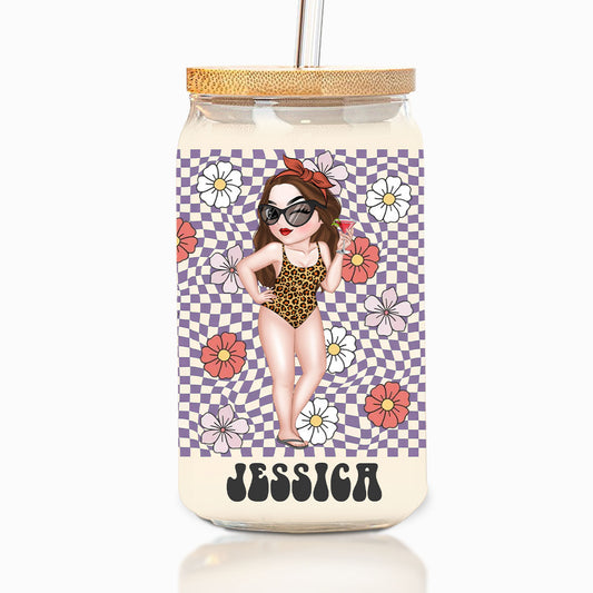 Retro Style - Personalized Custom Glass Can
