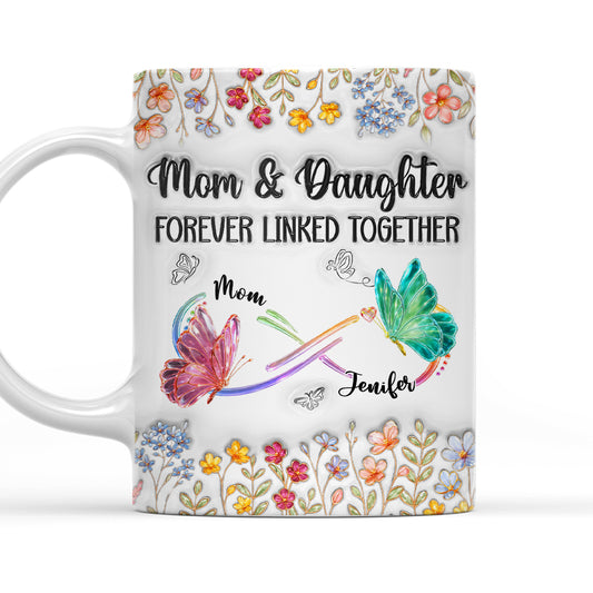 Festive Motherhood - Personalized Custom 3D Inflated Effect Mug