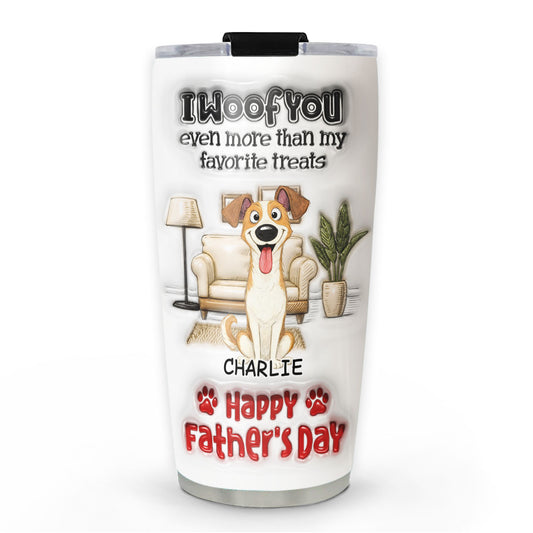 Even More Than Anything - Personalized Custom 3D Inflated Effect Tumbler