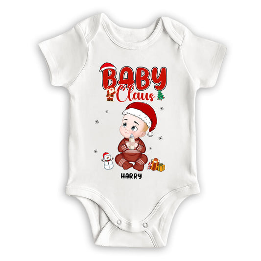 Baby Claus - Personalized Baby Onesie
