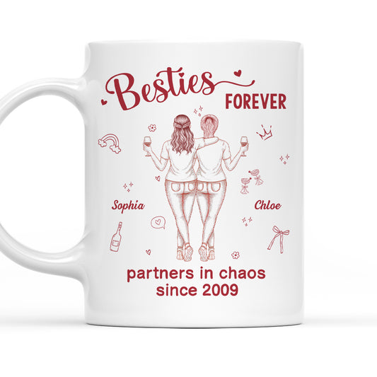 Partners In Chaos - Personalized Custom Coffee Mug