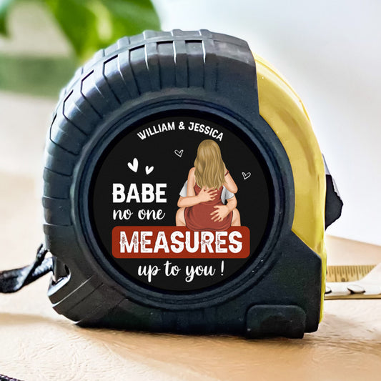 No One Measures - Personalized Custom Tape Measure