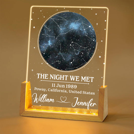 The Night - Personalized Custom Night Light