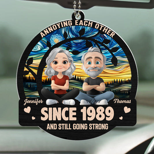 Love You Forever - Personalized Custom Car Ornament