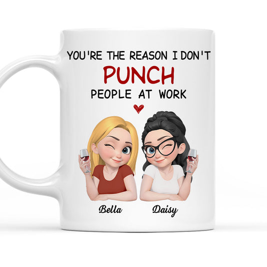 You Are My Reason - Personalized Custom Coffee Mug 