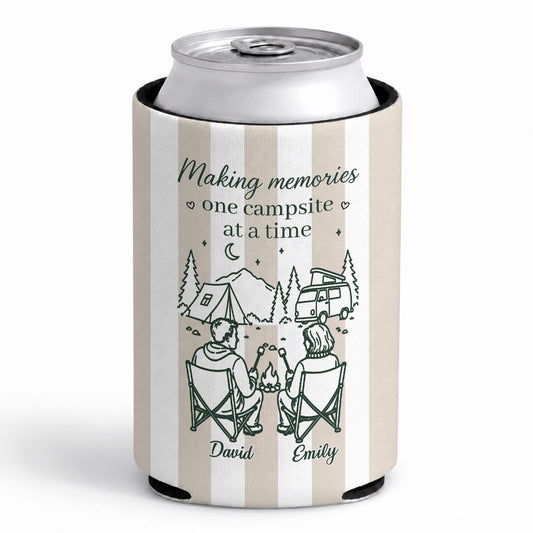 Camping Together - Personalized Skinny Can Cooler