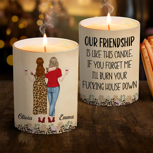 If You Forget Me - Personalized Custom Candle